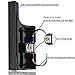 SIOTI Aluminum Replacement Lock Buckle Mount Rear Snap Latch for GoPro Hero 3+ 4 Camera Standard Underwater Waterproof Skeleton Housing Case with Easy Unlocking Tool (Black)