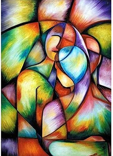 DIY 5D Diamond Art Painting Kits, NELNISSA Abstract Art Full Drill 40cm x 30cm Crystal Diamond Pictures Arts Crafts for Home Wall Decor