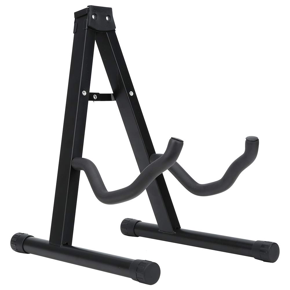 RiToEasysports Guitar Stand Foldable,A Type Floor Style Holder for Bass Ukulele Guitar Playing Accessories Musical Instrument Accessories