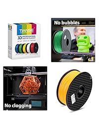 Tianse PLA 3D filamento naranja para impresora, 0,05 pulgadas, 1KG, filtro de bobina para impresión 3D, precisión dimensional +   0,03 milímetros