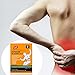 KONGDY 10 Counts Back Pain Relieving Patch Natural Herbal Hot Capsicum Plaster, 7x10CM