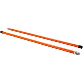 Black Boar Camco Black Boar ATV/UTV Snow Plow Marker Kit | Features a High Visible Florescent Orange Color &amp; Designed with High-Density Polyethylene with Flexible Vinyl End Caps | 18-Inches (66029)