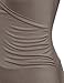 LA BASIC Women's Sleeveless Wrap Bodice Maxi Dress - Made in USA (S-3XL / 28 Colors)