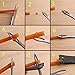 TOPRADE Slingshot Rubber Band Tied Assistant Rubber Band Assistant Portable Catapult Helper Accessory for Slingshot Making & Repairing (Golden)