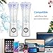 SoundSOUL Dancing Water Speakers LED Speakers Water Fountain Speakers (pure white)