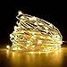 Cakuja Dimmable String Lights Copper Wire Lights, Décor Rope Lights For Seasonal Decorative Christmas Holiday, Wedding, Parties(100 Led s, 33 ft, Warm White)