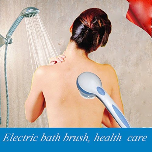WALLER PAA 5 in 1 Electric Bath Spin SPA Massage Shower Brush Cleaning System Long-handle X