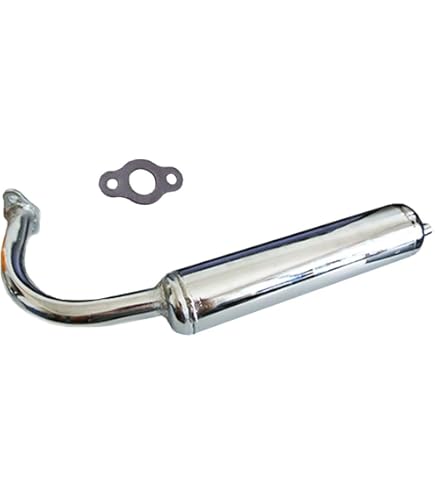 Amazon.com: 2 Stroke Chrome Muffler : Automotive