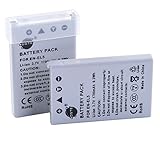 DSTE 2x EN-EL5 Replacement Li-ion Battery for Nikon Coolpix P530 P5000 P5100 P6000 3700 4200 5200 5900 7900 P90 P100 P500 Camera