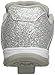 Heelys Girls' Split Sneaker, Silver/Disco Glitter, 6 M US Big Kid