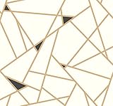 York Wallcoverings RY2702 Risky Business Geometric Removable Wallpaper