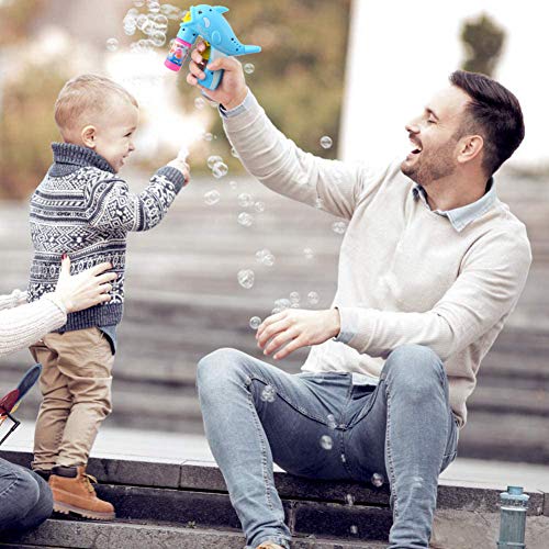 Amor Bubble Gun Blower Bubble Blaster for Party Supplies, Summer Toy, Outdoors Activity, Birthday Gift, Bubble Blower Toy