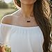 Essential Oil Diffuser & Aromatherapy Necklace | 3 Stone Lava Bead Jewelry | Stainless Steel Chain
