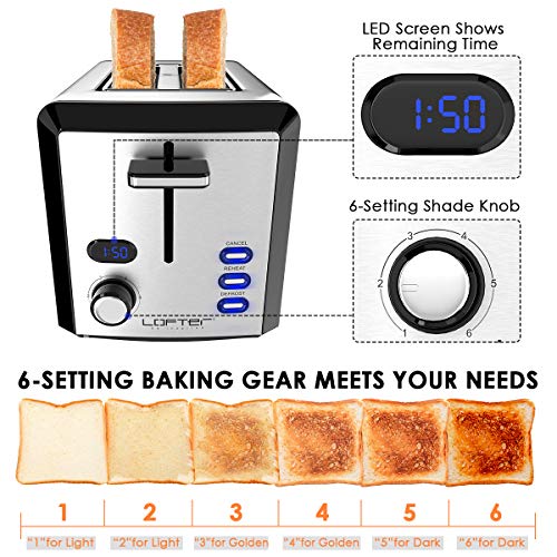 1 LOFTER+Stainless+Toasters+Settings+Removable