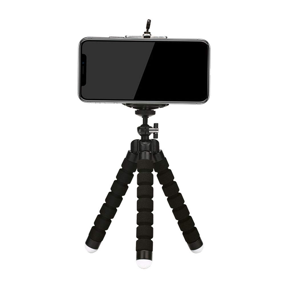 Phone Tripod Cell Phone Stands Flexible Octopus Style Mini Travel Tripod Stand Camera Mount Lightweight for Gopro Cellphone Vlogging Video Smartphone Outdoor Compact Accessory