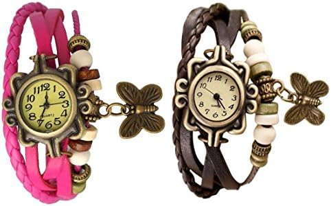 OpenDeal Big Girls' Vintage Watch Od-W1015 Multi-Colour