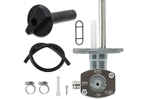 Replace 5GH-24500-10-00 YINNCKE Fuel Vavle Petcock Shut off Tank Switch Fits for Yamaha 2003 2004 2005 2006 kodiak 400 450 yfm400fa 4x4 kodiak 2wd 4wd 2000 2001 2002