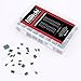 Hilitchi 700Pcs 24-Value Mylar Polyester Film Capacitor Assortment Kit - 0.22NF to 470NF / 100V
