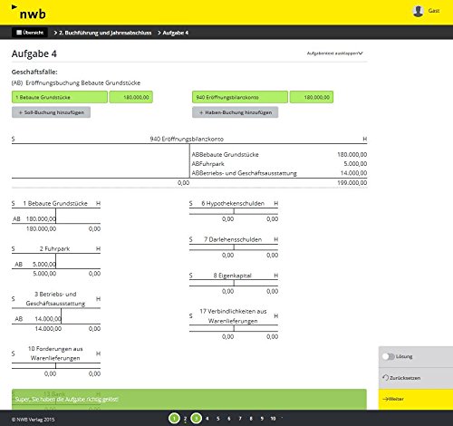 Grundlagen Des Rechnungswesens Lehrbuch Und Online Training - 