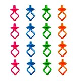 FBAPluto 16 pieces Bobbin Thread Holder - Storage your Bobbins on Top of Thread Spools - Bobbins Organizer and Saver From Dream Stitch Great for embroidery, quilting and sewing thread