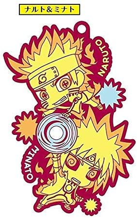 Amazon ラバーマスコット Naruto ナルト 疾風伝 もいっちょ ラバーマスコットでツーマンセルだってばよ ナルト ミナト アニメ 萌えグッズ 通販