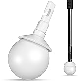 VOSAREA Blind Cane Walking Stick Tip Hook Type Cane Tip Replacement Accessory for Blind Walking Stick Walking