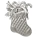 Hallmark 1795QGO1802 Stocking Metal Dated Keepsake Christmas Ornaments