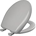 thumbnail image 2 of Bemis Elongated Closed Front Toilet Seat In Crane White With Easy Clean And Change Hinge 2 of 13