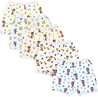 Luke and Lilly Chhota Bheem Baby,Infant Cotton Shorts for unisex - Pack of 5