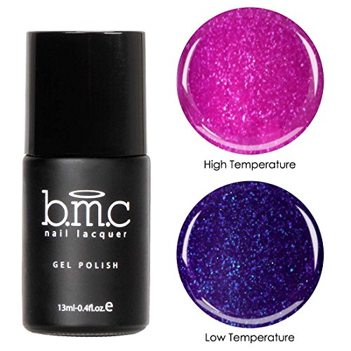 BMC Sultry Dark Shimmering Purple 2 in 1 Thermal Color Changing Gel Polish - Enchanted, Night Fall BMC Sultry Dark Shimmering Purple 2 in 1 Thermal Color Changing Gel Polish - Enchanted, Night Fall
