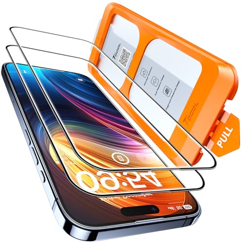 TOCOL 2 Piezas Protector Pantalla para iPhone 15 Pro... en promo sur Amazon