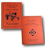 Allis Chalmers Model B Tractor Service Operators Owners Manuals Repair Shop