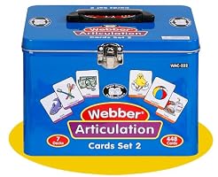 Super Duper Publications Set of 7 Webber Articulation Card Decks (Combo ...