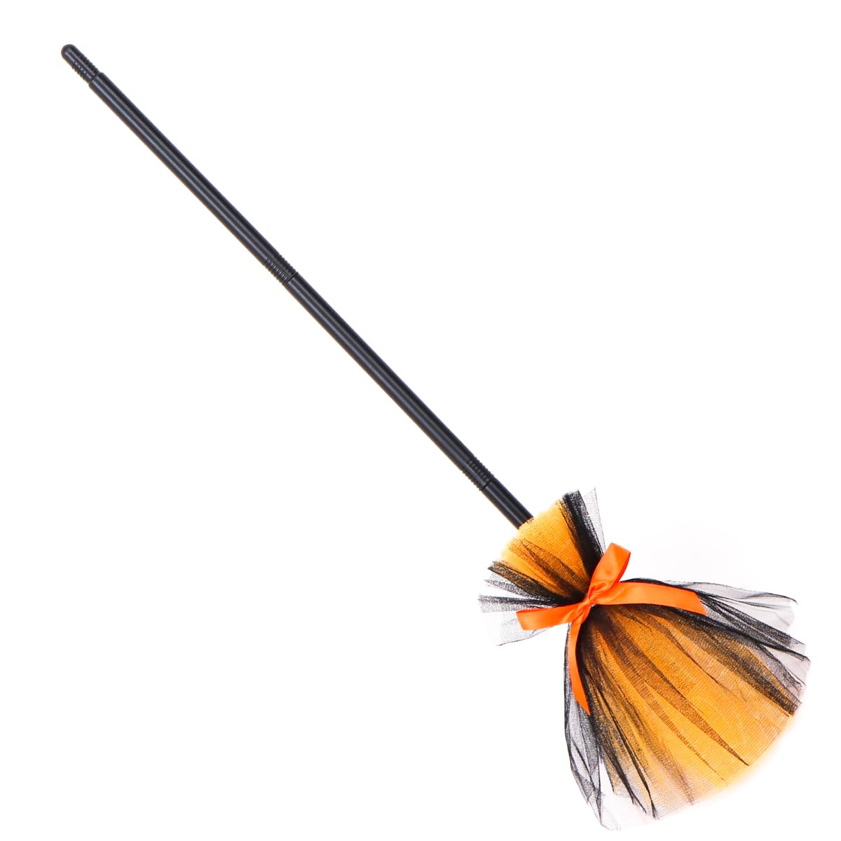 Halloween Witches Broom,Witch Flying Broomstick Cosplay Broom Prop for Halloween Masquerade Carnival Party Decorations Photo Booth Accessory