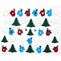 Felt Winter Shapes by Wildflower Toys
