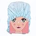 3 Pcs Mold Resistant Waterproof Lined Reusable Shower Cap 3 Colors With Polka Dots Double Layer Waterproof Design