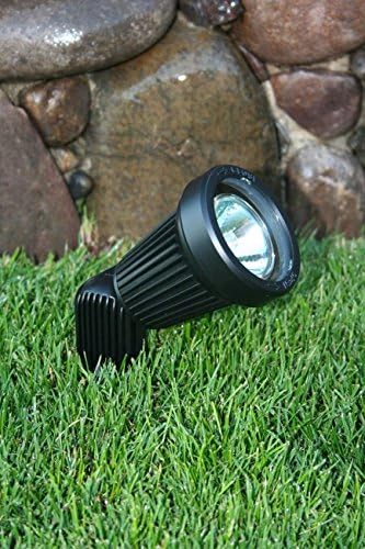 Black Metal Flood Lights Standard Life MR16 35 Watt 36degrees Bulb