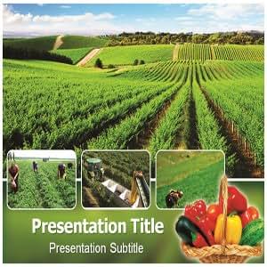 organic farming ppt template powerpoint