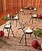 Set of 6 Reindeer Tea Light Holders primary