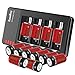 RCR123A Rechargeable Battery with Charger for Arlo VMC3030 VMK3200 VMS3330 3430 3530 Wireless Security Cameras, Alarm System, EaseBuy 3.7V CR123A Rechargeable Lithium ion Camera Batteries - 12 Pack