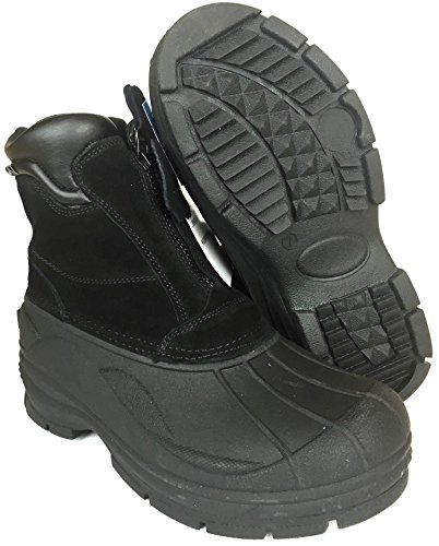 6" Duck Snow Boot Black Color Size 106A- 12