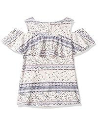 Amy Byer - Camiseta de punto para niña con collar