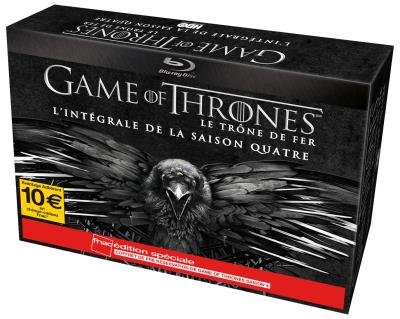 Game Of Thrones, Le trône de fer - Coffret de pré-réservation de la Saison 4 Blu-Ray Edition limitée