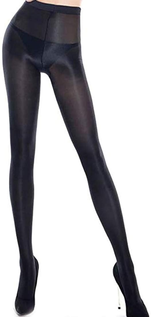 Women's Oil Shiny Slik Dance Tights 70D High Stretch Shimmery Shaping