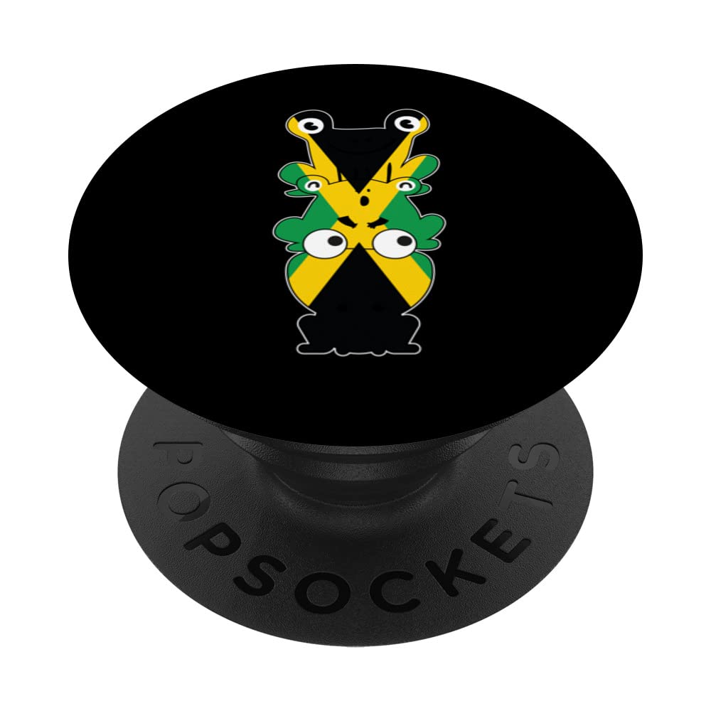 Jamaica frogs Jamaican Jamaica PopSockets Swappable PopGrip