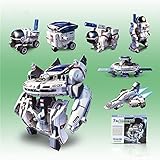 Electronictechcrafts 7-in-1 Solar Rechargeable Space Fleet,Space Fleet Solar Toy Set , Eco Science Educational Toy and Demonstration Kit , Great Gift