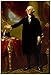 President George Washington Standing Historical Art Print Poster 13 x 19in