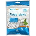 Impressive Smile Floss Picks Mint Flavor | Extra Strong | 150-Count | 1-Pack