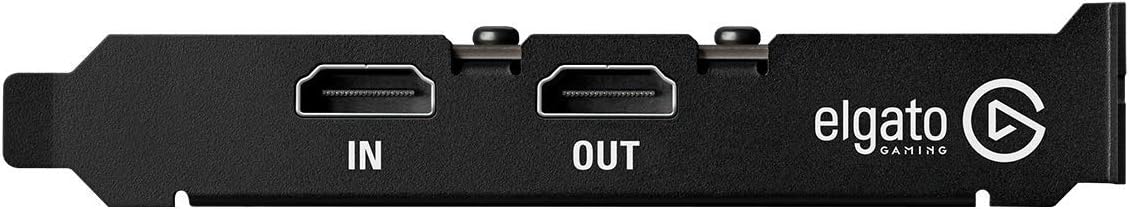 Elgato Game Capture HD60 Pro - Stream and record in 1080p60, superior low latency technology, H.264 hardware encoding, PCIe, black: Computers & Accessories