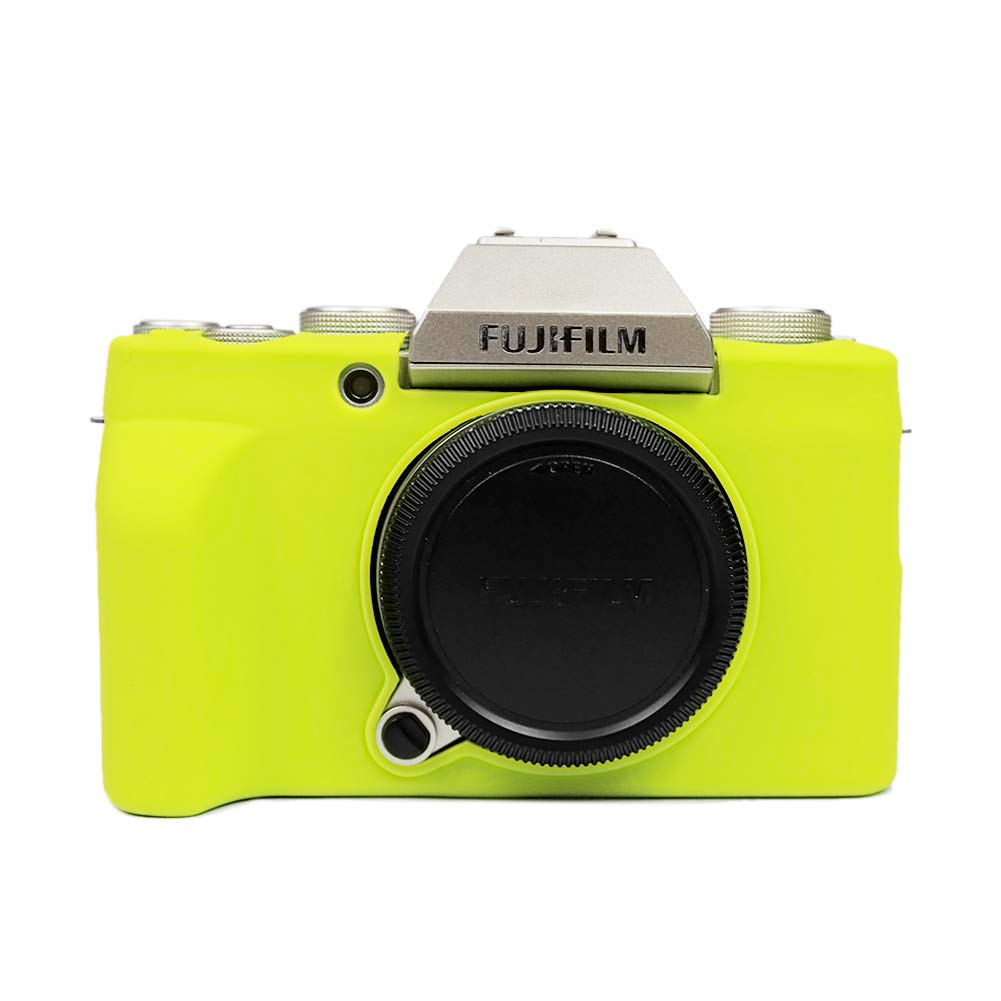 MUZIRI KINOKOO Protective Case for FUJI X-T200 Rubber Cover Fuji XT200 Silicone Case (yellow)